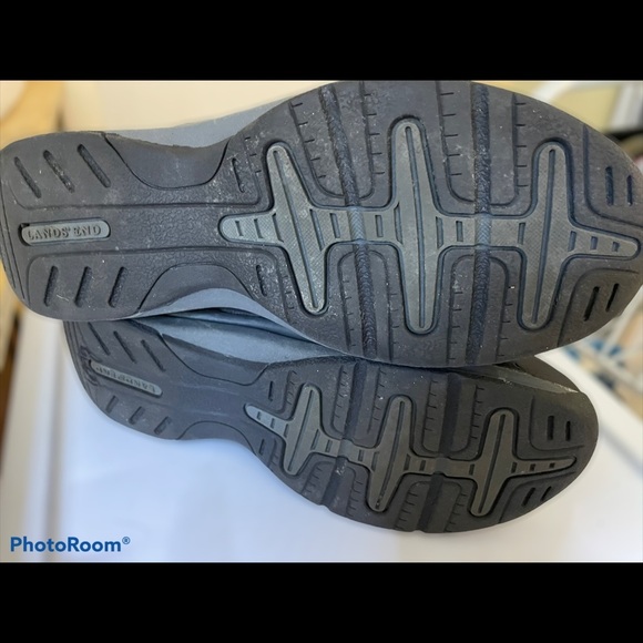 Lands end suede leather Sherpa lined tall boots Size 6 black - Picture 8 of 10